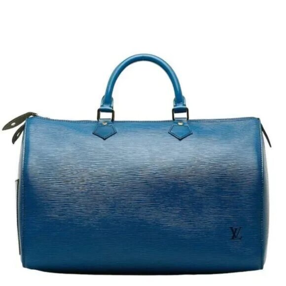 💎✨Authentic✨ Louis Vuitton Epi Leather Speedy 35 Satchel Bag - Picture 1 of 14